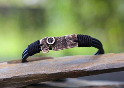 PUH3 | Joya de Carbón | Pulsera hombre | Línea 'Basic'