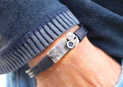 PUH3 | Joya de Carbón | Pulsera hombre | Línea 'Basic'
